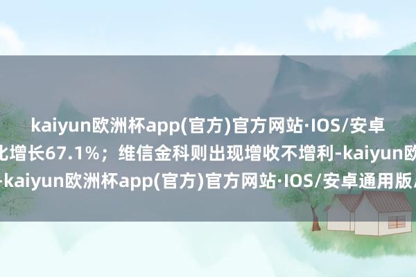 kaiyun欧洲杯app(官方)官方网站·IOS/安卓通用版/手机APP下载同比增长67.1%；维信金科则出现增收不增利-kaiyun欧洲杯app(官方)官方网站·IOS/安卓通用版/手机APP下载