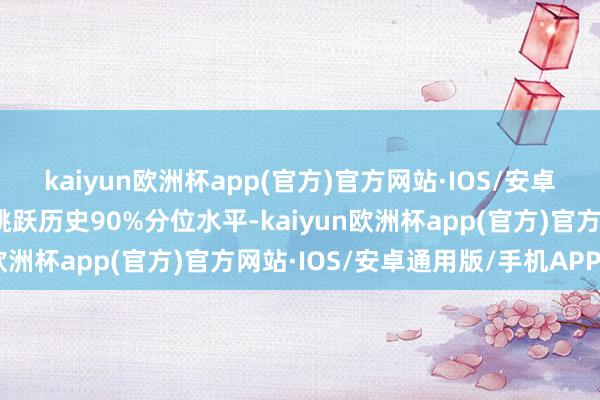 kaiyun欧洲杯app(官方)官方网站·IOS/安卓通用版/手机APP下载跳跃历史90%分位水平-kaiyun欧洲杯app(官方)官方网站·IOS/安卓通用版/手机APP下载