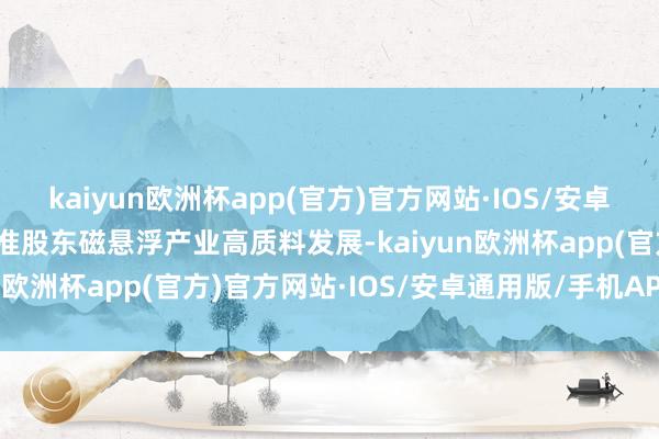 kaiyun欧洲杯app(官方)官方网站·IOS/安卓通用版/手机APP下载对准股东磁悬浮产业高质料发展-kaiyun欧洲杯app(官方)官方网站·IOS/安卓通用版/手机APP下载