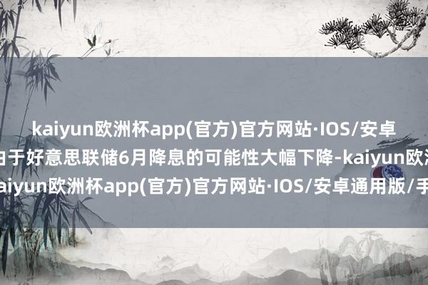 kaiyun欧洲杯app(官方)官方网站·IOS/安卓通用版/手机APP下载但由于好意思联储6月降息的可能性大幅下降-kaiyun欧洲杯app(官方)官方网站·IOS/安卓通用版/手机APP下载