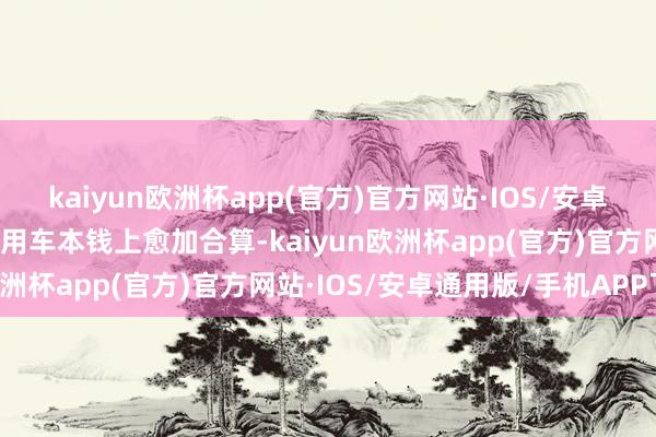 kaiyun欧洲杯app(官方)官方网站·IOS/安卓通用版/手机APP下载在用车本钱上愈加合算-kaiyun欧洲杯app(官方)官方网站·IOS/安卓通用版/手机APP下载