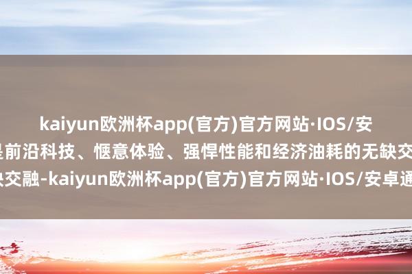 kaiyun欧洲杯app(官方)官方网站·IOS/安卓通用版/手机APP下载是前沿科技、惬意体验、强悍性能和经济油耗的无缺交融-kaiyun欧洲杯app(官方)官方网站·IOS/安卓通用版/手机APP下载