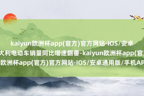 kaiyun欧洲杯app(官方)官方网站·IOS/安卓通用版/手机APP下载意大利电动车销量同比增速翻番-kaiyun欧洲杯app(官方)官方网站·IOS/安卓通用版/手机APP下载