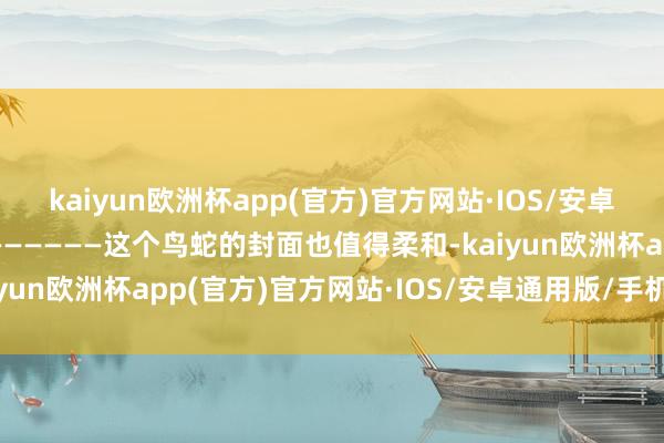 kaiyun欧洲杯app(官方)官方网站·IOS/安卓通用版/手机APP下载——————这个鸟蛇的封面也值得柔和-kaiyun欧洲杯app(官方)官方网站·IOS/安卓通用版/手机APP下载