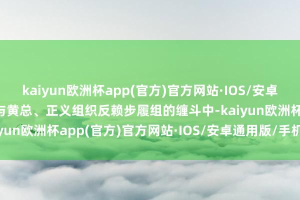 kaiyun欧洲杯app(官方)官方网站·IOS/安卓通用版/手机APP下载在与黄总、正义组织反赖步履组的缠斗中-kaiyun欧洲杯app(官方)官方网站·IOS/安卓通用版/手机APP下载