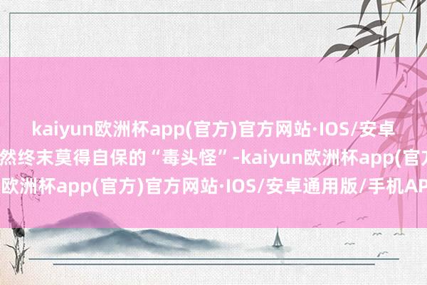 kaiyun欧洲杯app(官方)官方网站·IOS/安卓通用版/手机APP下载亦然终末莫得自保的“毒头怪”-kaiyun欧洲杯app(官方)官方网站·IOS/安卓通用版/手机APP下载