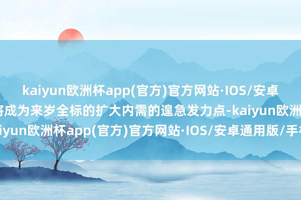 kaiyun欧洲杯app(官方)官方网站·IOS/安卓通用版/手机APP下载也将成为来岁全标的扩大内需的遑急发力点-kaiyun欧洲杯app(官方)官方网站·IOS/安卓通用版/手机APP下载