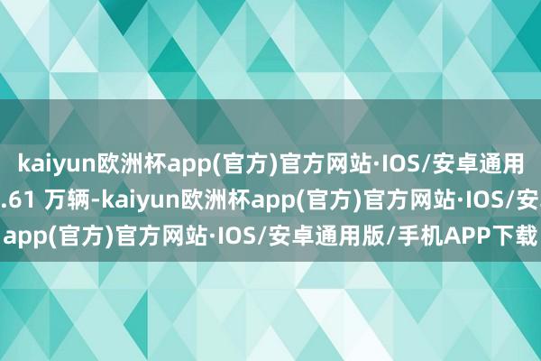 kaiyun欧洲杯app(官方)官方网站·IOS/安卓通用版/手机APP下载周销 0.61 万辆-kaiyun欧洲杯app(官方)官方网站·IOS/安卓通用版/手机APP下载