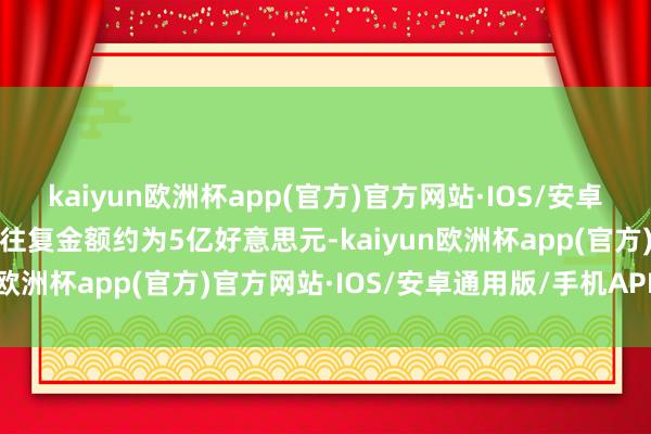 kaiyun欧洲杯app(官方)官方网站·IOS/安卓通用版/手机APP下载总往复金额约为5亿好意思元-kaiyun欧洲杯app(官方)官方网站·IOS/安卓通用版/手机APP下载