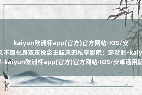 kaiyun欧洲杯app(官方)官方网站·IOS/安卓通用版/手机APP下载又不错化身双东说念主跋扈的私享影院；露营时-kaiyun欧洲杯app(官方)官方网站·IOS/安卓通用版/手机APP下载